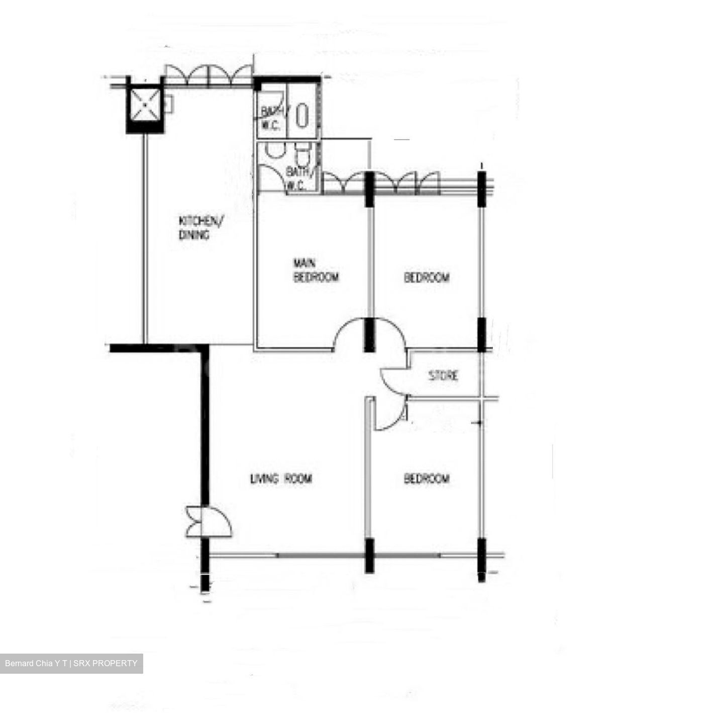 Blk 95 Bedok North Avenue 4 (Bedok), HDB 4 Rooms #400102911